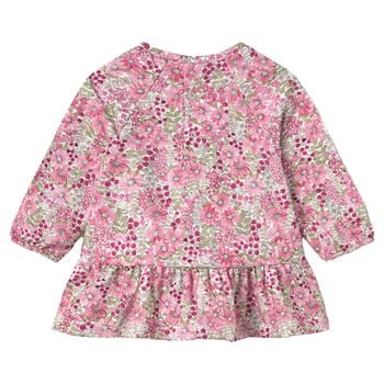 Younger Girls Pink Floral Dress