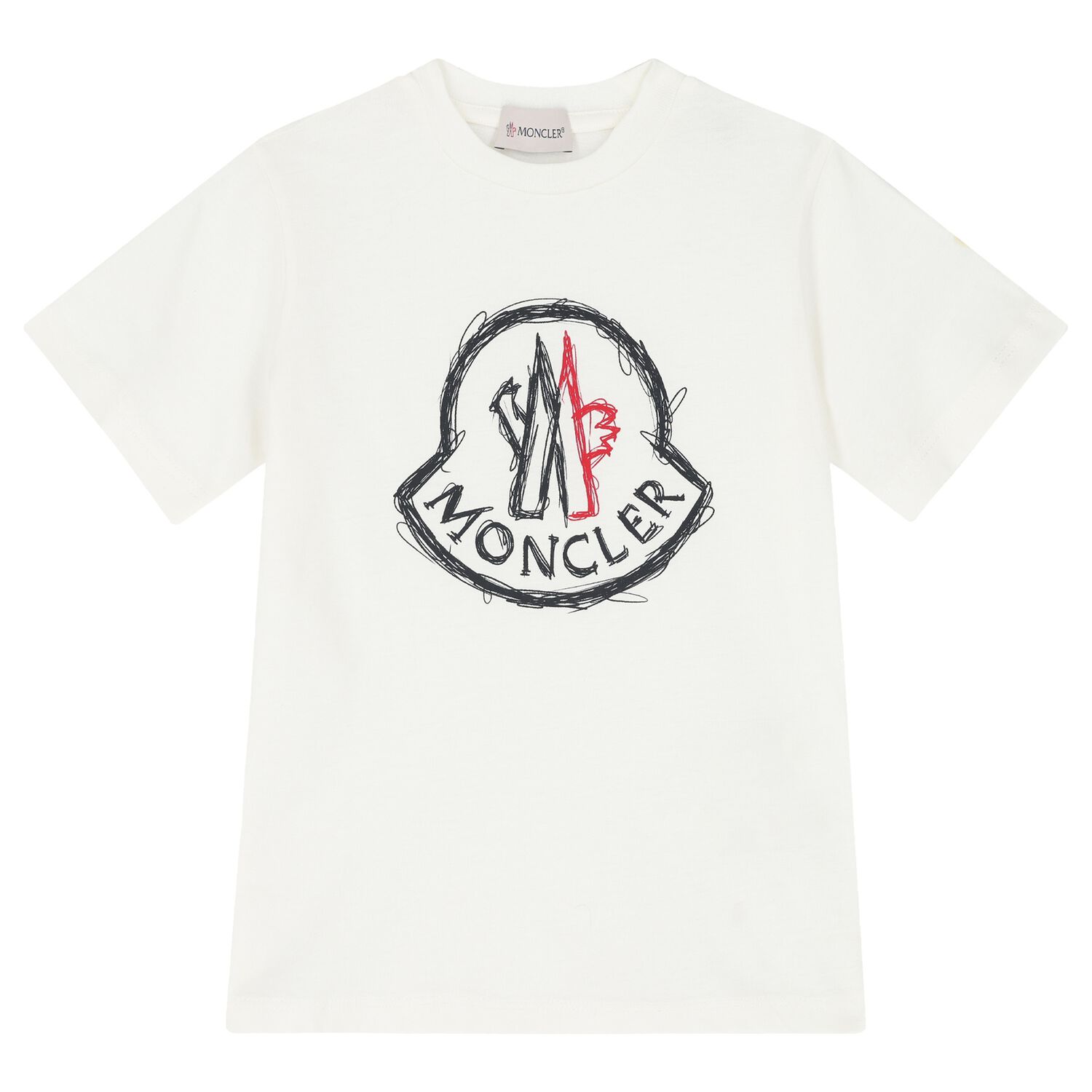 Boys Ivory Logo T-Shirt, 3, hi-res
