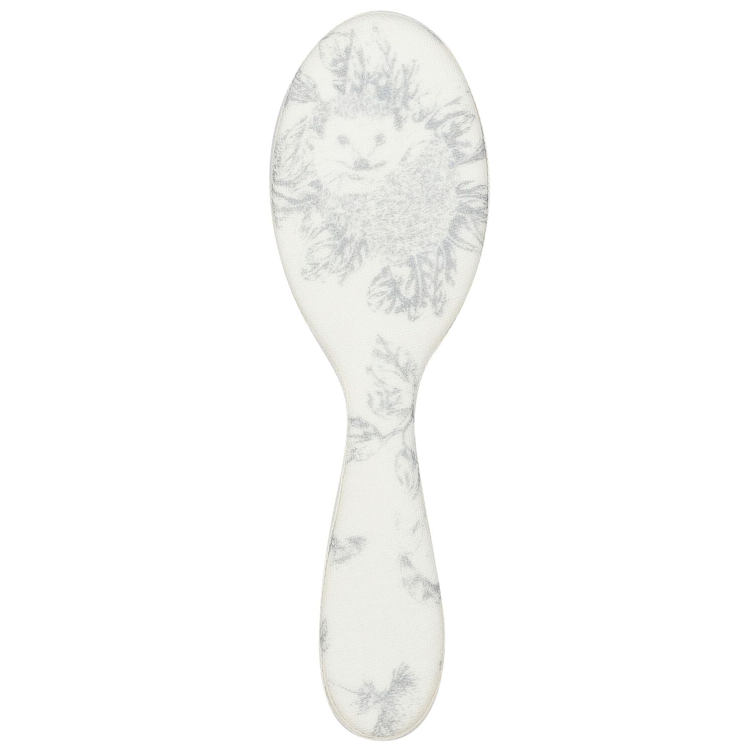 Ivory & Grey Toile de Jouy Brush & Comb Set, 2, hi-res