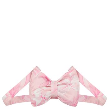 Girls Pink Bow Handbag