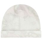 Baby Girls Pink Geo Map Hat, 1, hi-res