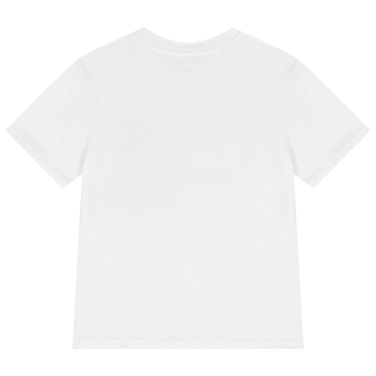 Boys White Logo T-Shirt, 1, hi-res