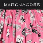 Girls Pink Logo Skirt, 1, hi-res