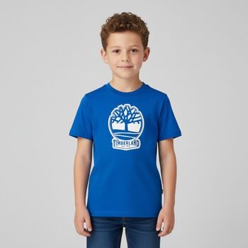 Boys Blue Logo T-Shirt