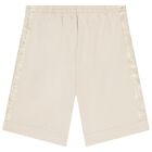 Boys Beige Whisper Barocco Shorts, 1, hi-res