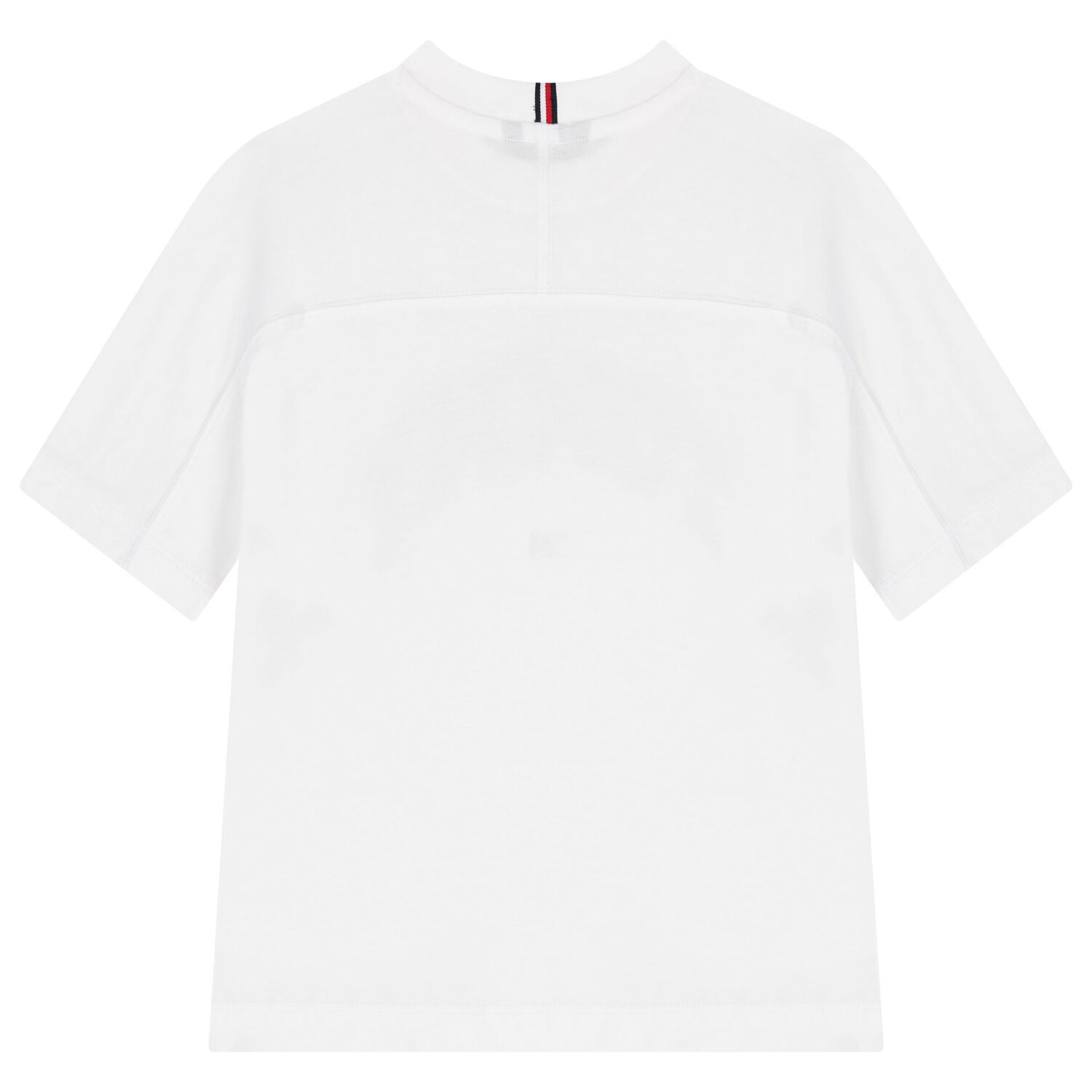 Boys White Logo T-Shirt, 3, hi-res