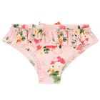 Girls Pink Floral Bikini, 1, hi-res
