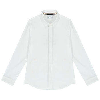 Boys White Shirt