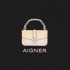 Girls Black Bag Sequin Dress, 2, hi-res