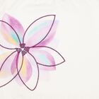 Girls White & Lilac Leggings Set, 1, hi-res