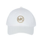 Girls White Logo Cap, 2, hi-res