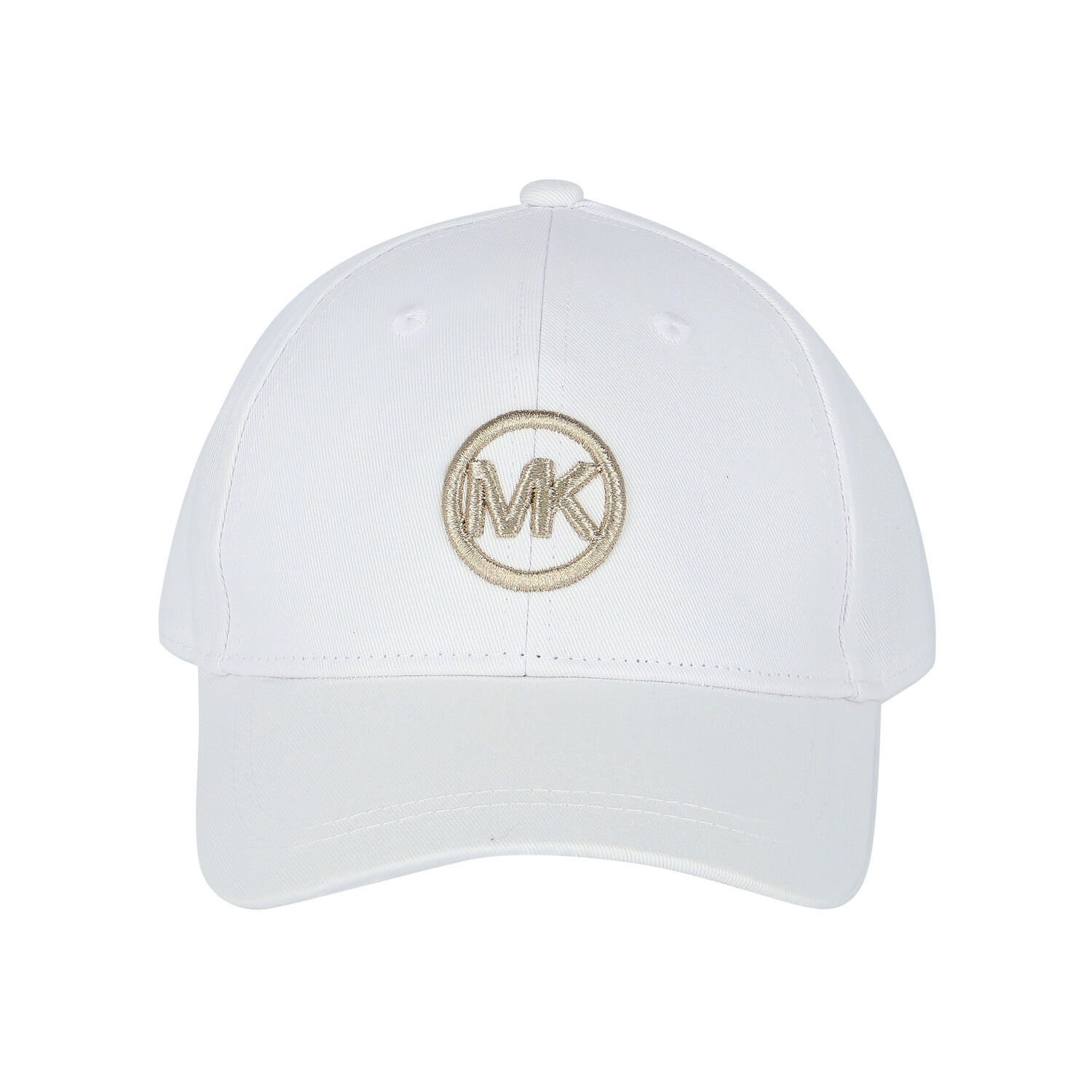 Girls White Logo Cap, 2, hi-res