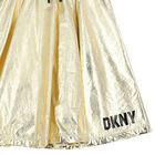Girls Gold Logo Skirt, 1, hi-res