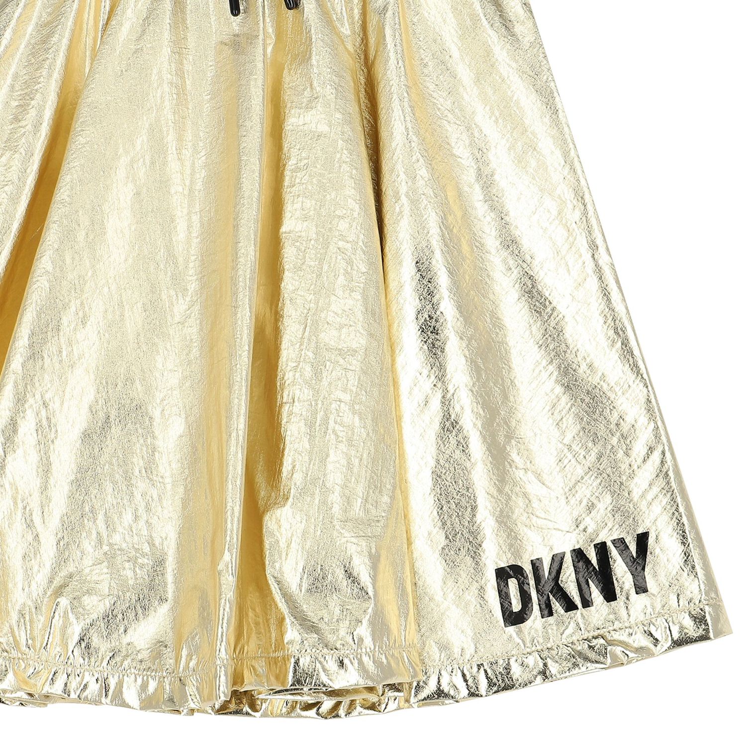 Girls Gold Logo Skirt, 1, hi-res image number null