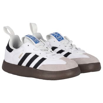 White Samba Quickon Trainers