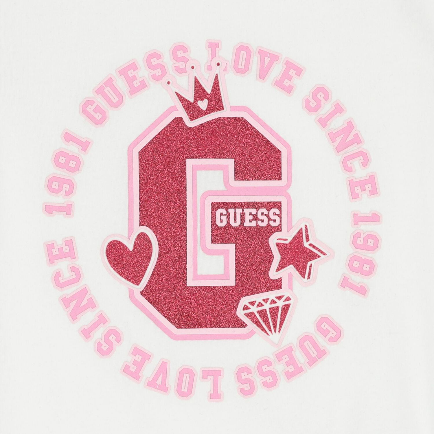 Girls White Logo T-Shirt, 1, hi-res