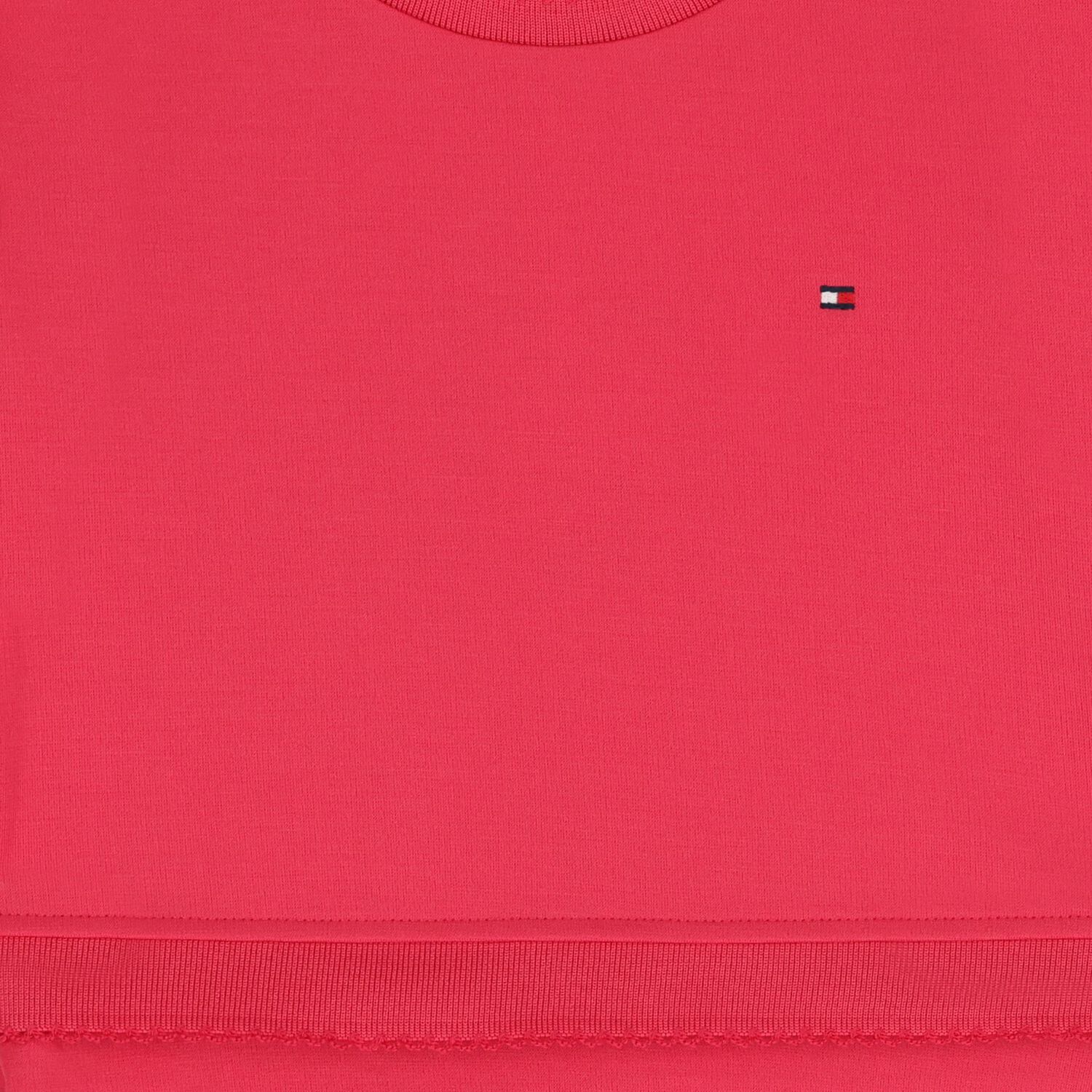 Girls Pink Logo Dress, 2, hi-res