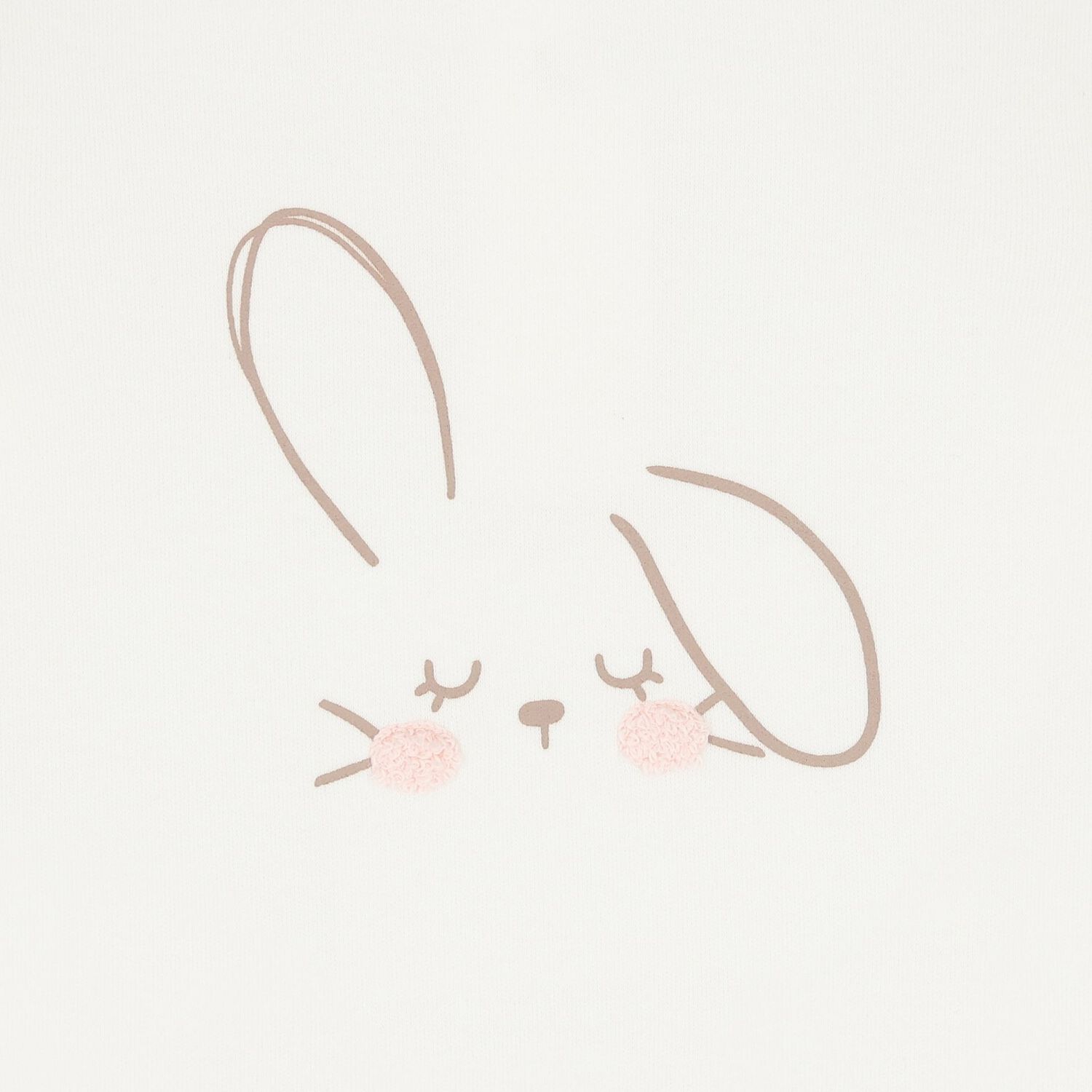 Baby Girls Pink & Ivory Bunny Tracksuit ( 3 Piece ), 1, hi-res