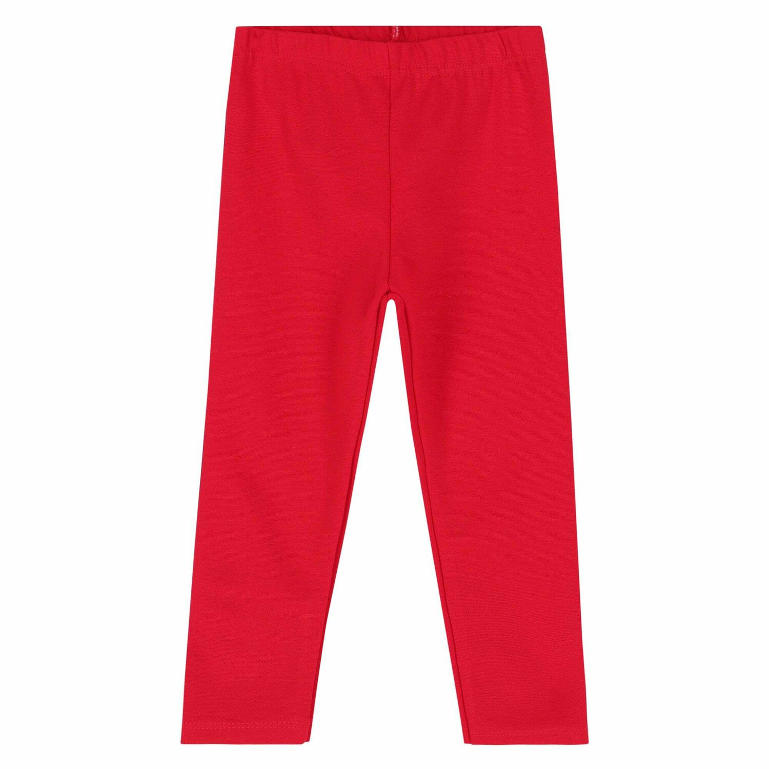 Younger Girls Ivory Top & Red Leggings Set, 1, hi-res image number null