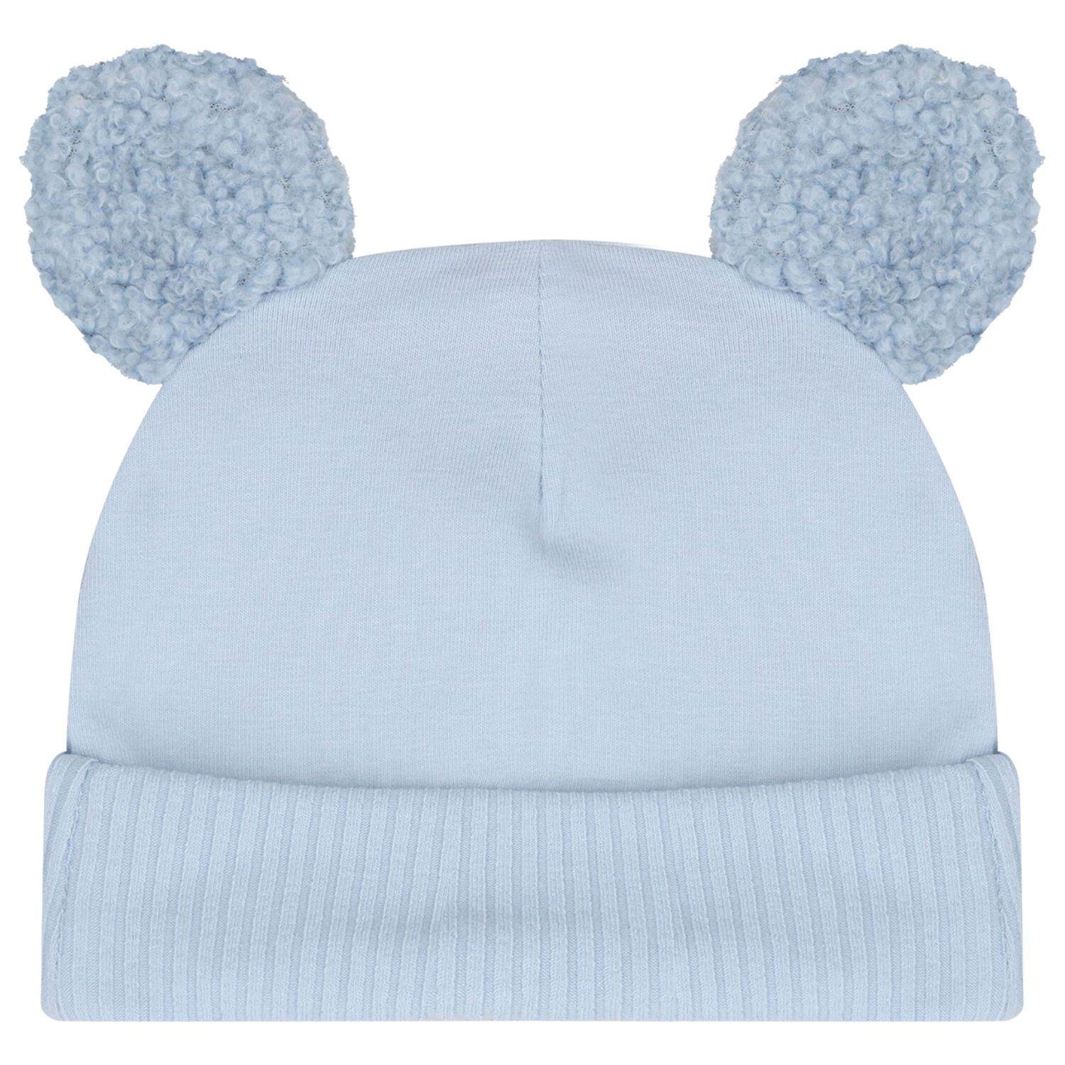 Baby Boys Blue & White Teddy Bear Gift Set, 3, hi-res