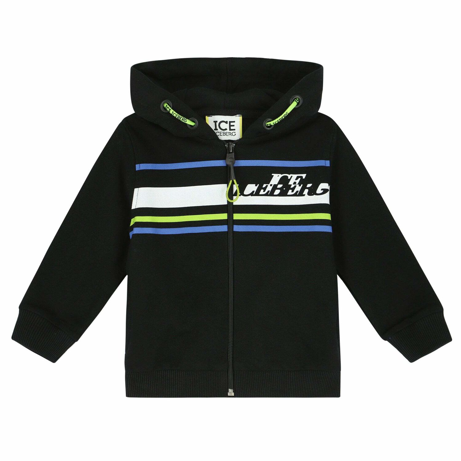 Younger Boys Logo Hooded Top, 1, hi-res image number null