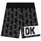 Black Logo Shorts, 1, hi-res