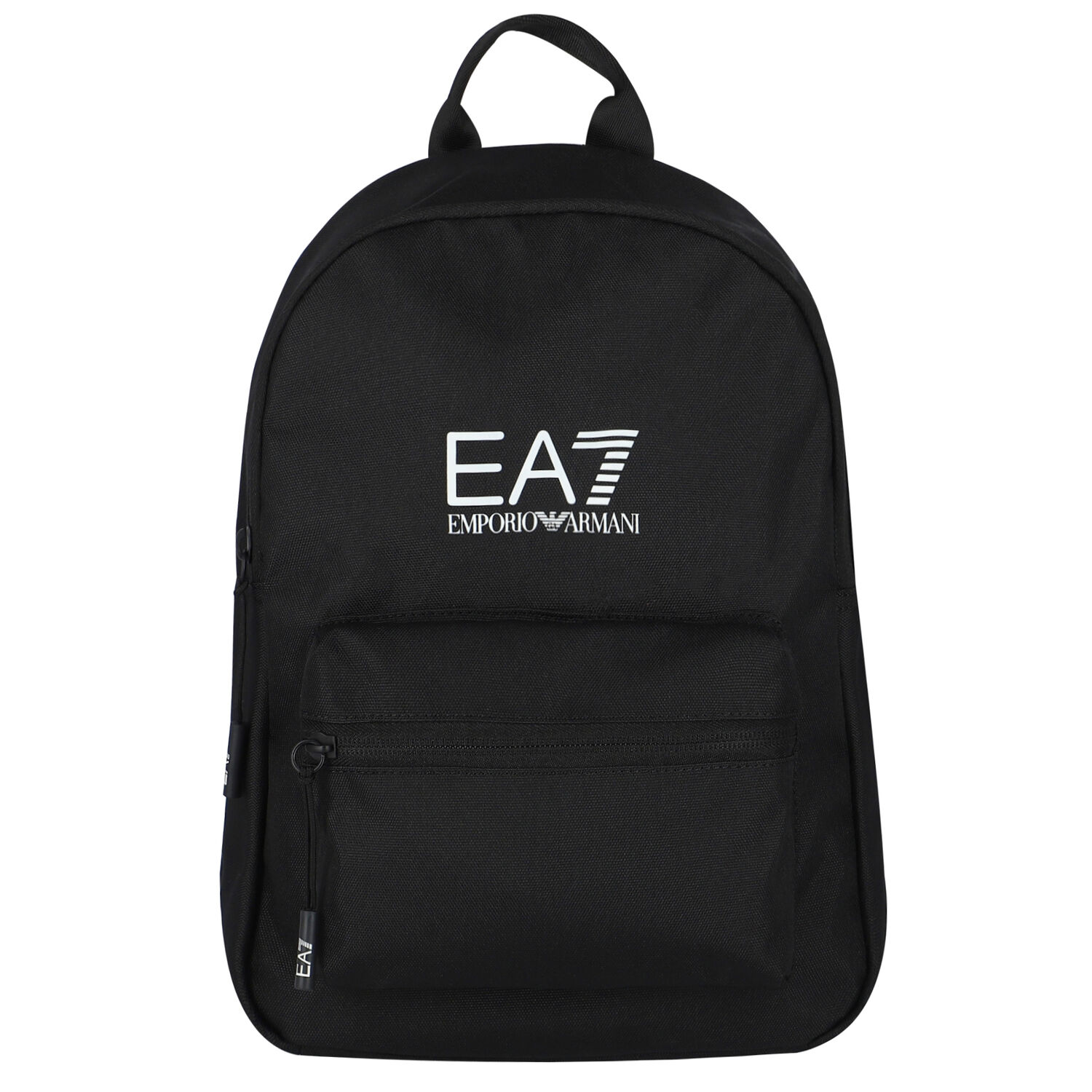 Black Logo Backpack, 2, hi-res