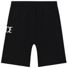Black Logo Shorts, 1, hi-res