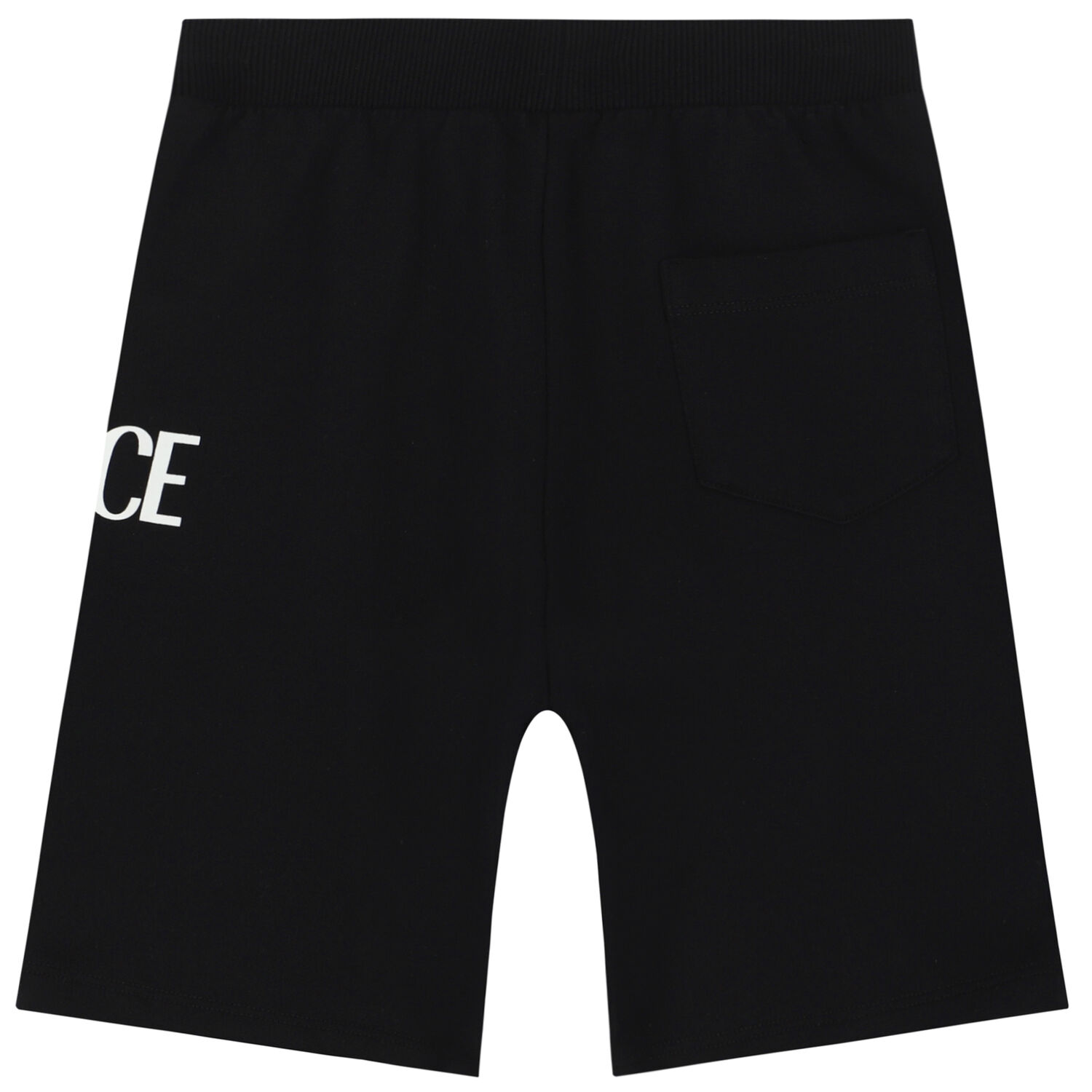 Black Logo Shorts, 1, hi-res