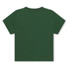 Younger Boys Green Logo T-Shirt, 2, hi-res