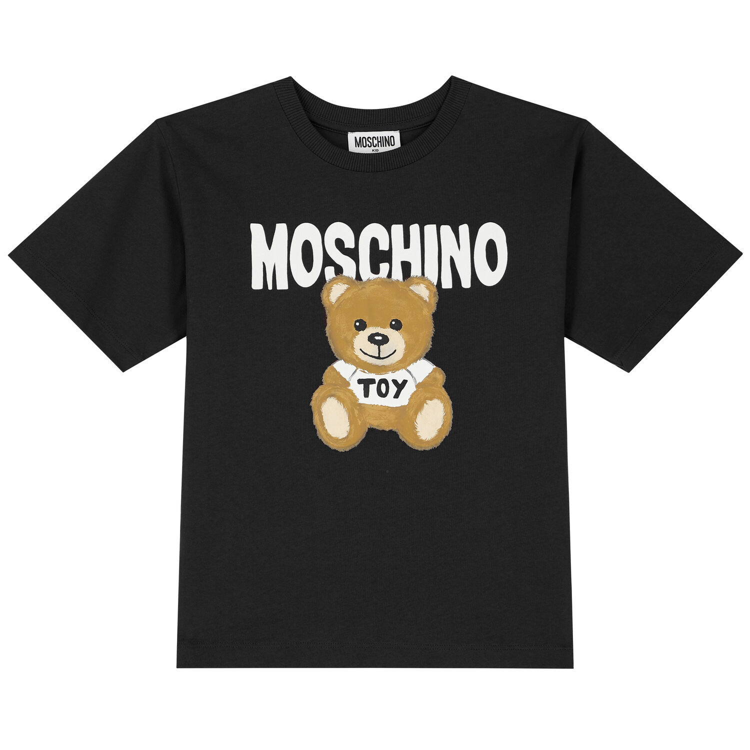 Black Teddy Logo T-Shirt, 4, hi-res