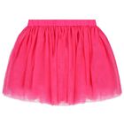 Girls Pink Tulle Skirt, 1, hi-res