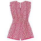 Girls Pink Tassel Playsuit, 1, hi-res