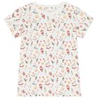 White Festive Pyjamas, 1, hi-res