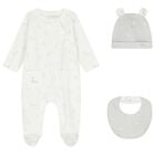 Ivory & Grey Babygrow Gift Set, 1, hi-res