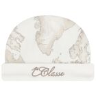 Ivory & Beige Geo Map Babygrow Set, 3, hi-res