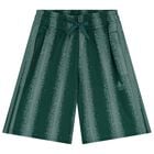 Boys Green Logo Minecraft Shorts, 1, hi-res
