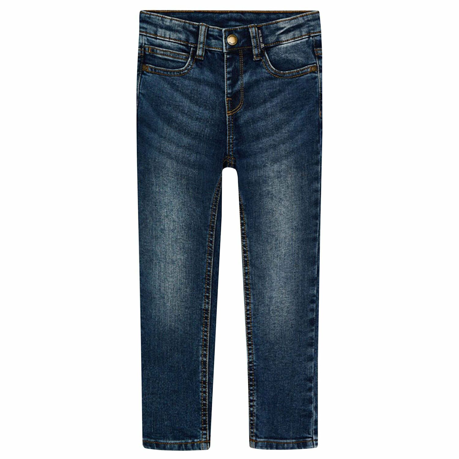 Boys Blue Denim Jeans, 1, hi-res