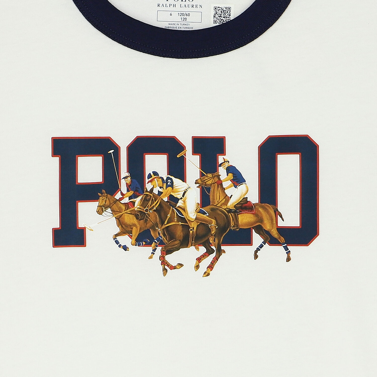 Boys White Logo T-Shirt, 3, hi-res