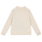 Girls Beige & Black Heart Dress Set, 1, hi-res