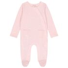 Baby Girls Pink & White Babygrow Gift Set, 4, hi-res