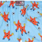Boys Blue Starsfish Swim Shorts, 1, hi-res