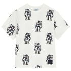 Boys Ivory Robot T-Shirt, 1, hi-res
