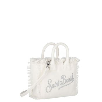 Girls Ivory Logo Handbag