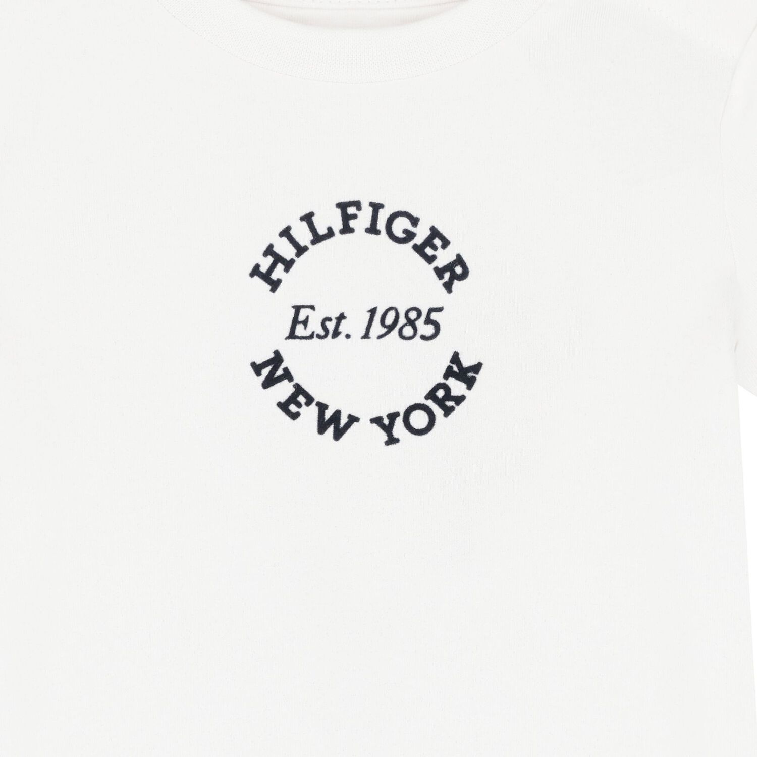 Baby Boys White Logo T-Shirt, 1, hi-res