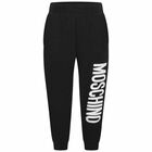 Boys Black Logo Jersey Joggers, 1, hi-res