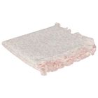 Baby Girls Ivory & Pink Wildflower Blanket, 1, hi-res