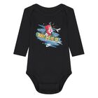 Baby Boys Black Logo Bodysuit Gift Set, 1, hi-res