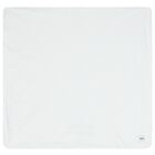 White Logo Baby Blanket, 1, hi-res