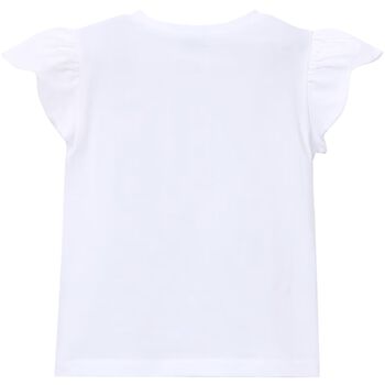 Girls White Bag T-Shirt
